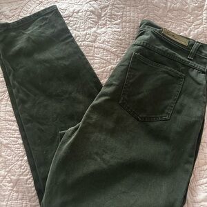 Vintage Bill Blass 90’s Green Denim Jeans - Women’s Size 12